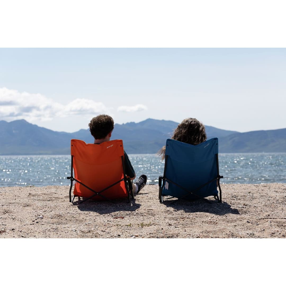 Vango Dune Folding Beach Chair - Blue - Image 2
