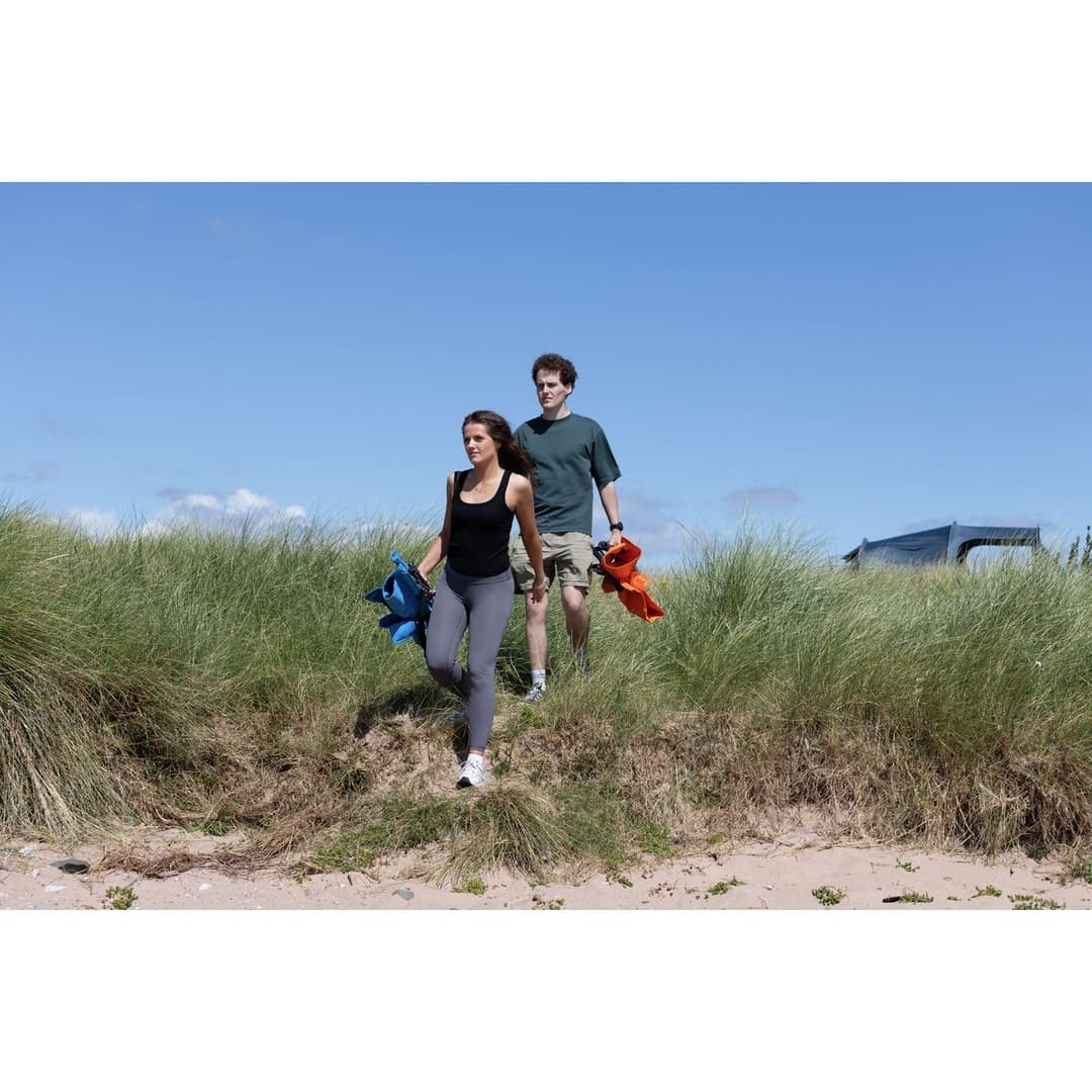 Vango Dune Folding Beach Chair - Blue - Image 8