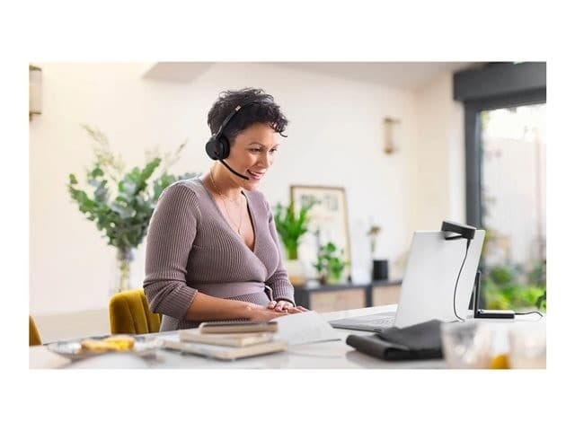 Jabra Evolve2 55 Stereo Wireless ANC Headset - MS Teams - USB-C - With Stand - Image 6