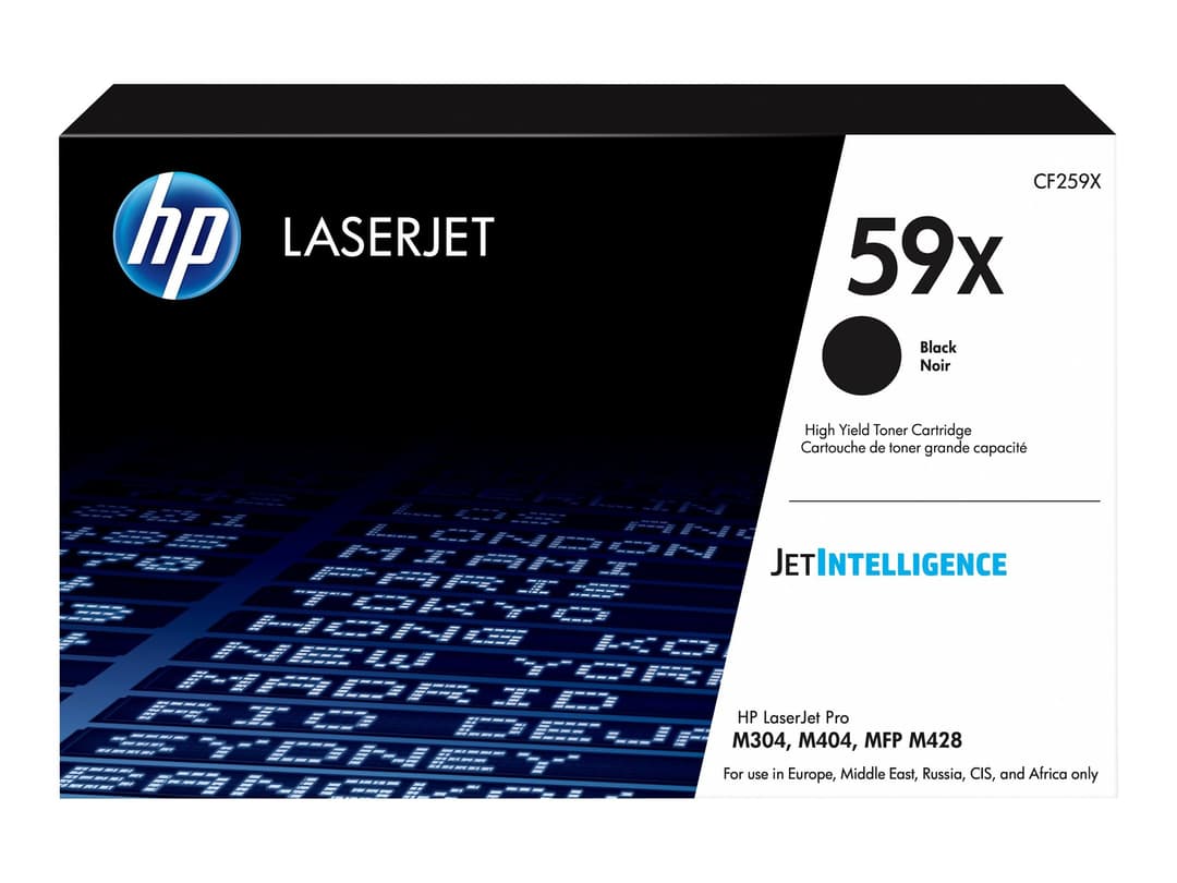 HP 59X Black Toner Cartridge - Image 1
