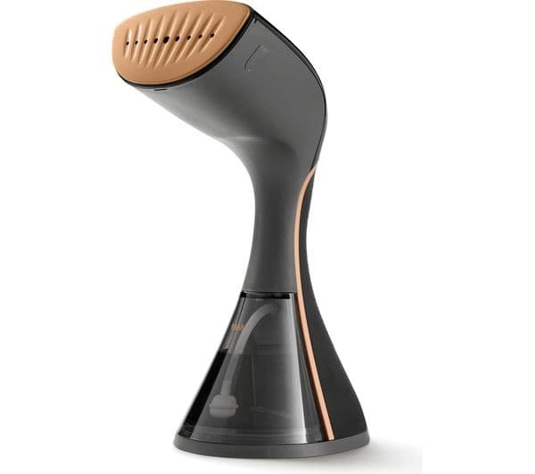BREVILLE Elite Diamond Ceramic Clothes Steamer - Black & Copper - Image 1