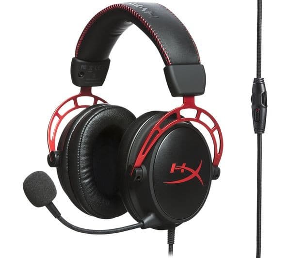HyperX Cloud Alpha Headphones Black & Red - Image 1
