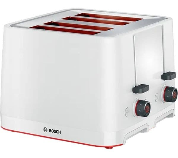 BOSCH MyMoment TAT3M141GB 4-Slice Toaster - White - Image 1