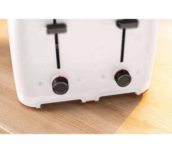 BOSCH MyMoment TAT3M141GB 4-Slice Toaster - White - Image 3
