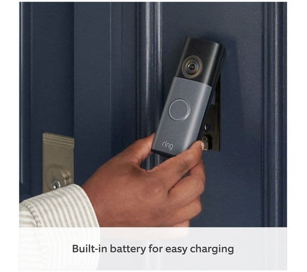 Ring Battery Video Doorbell 2K (2nd Gen) Wireless Doorbell Camera with Retinal 2K, Two-Way Talk - Black - Image 5