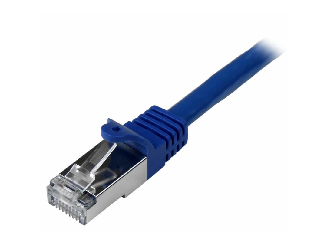 StarTech CAT6 Shielded SFTP Snagless Patch Cable 3m - Blue (N6SPAT3MBL) - Image 1