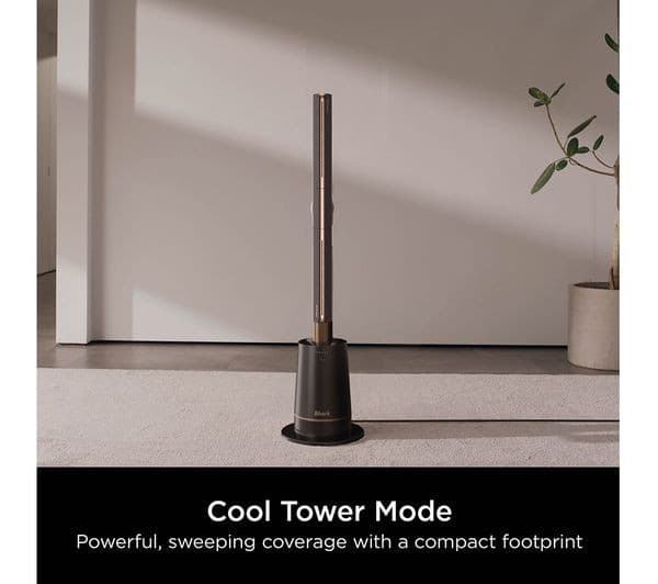 SHARK TF200SUK TurboBlade High-Speed Multi-Directional Tower Fan - Charcoal - Image 9