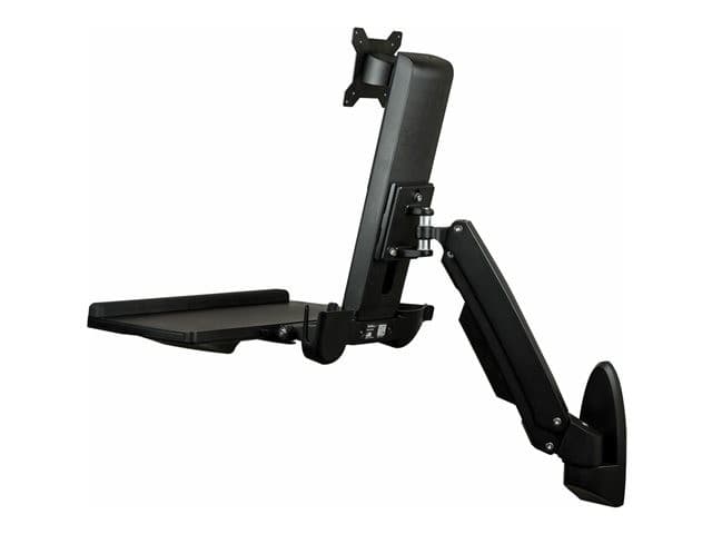 StarTech Wall Mount Workstation Black - Image 2