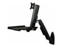 StarTech Wall Mount Workstation Black thumbnail 2