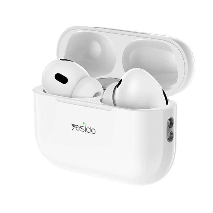 Yesido JB23 True Wireless Earbuds BT5.3 HiFi 4H Touch Control Pop-up 300mAh - White - Image 1