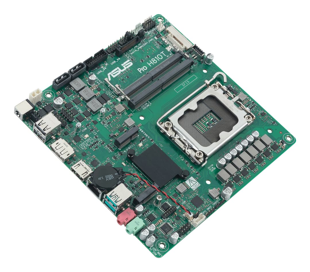 ASUS Pro H810T-CSM Intel H810 LGA 1851 (Socket V1) mini ITX - Image 4