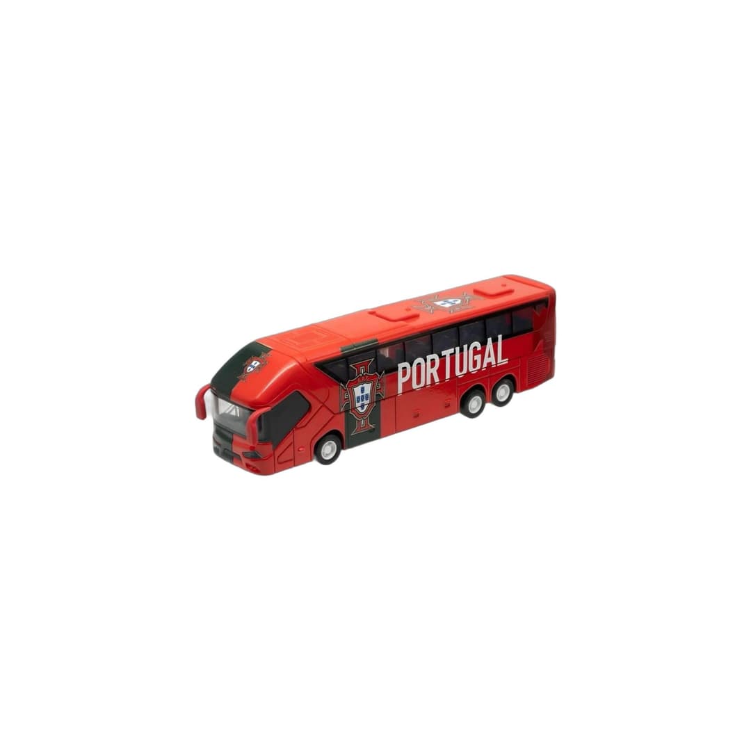 Portugal Bus Model Football Team Coach Toy - Image 2