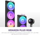 NZXT Kraken Plus 240 CPU Cooler Black thumbnail 4