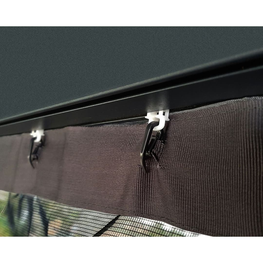 Palram Canopia Dallas 4 Piece Gazebo Netting Set 12 x 14ft - Image 3