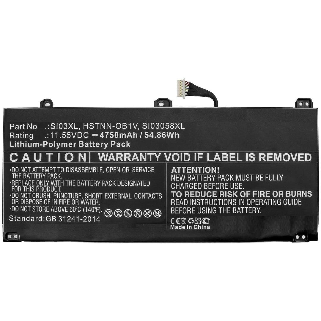 CoreParts MBXHP-BA0273 Replacement Laptop Battery for HP Chromebook 14B 54.86Wh 11.55V 4750mAh Li-Polymer - Image 1