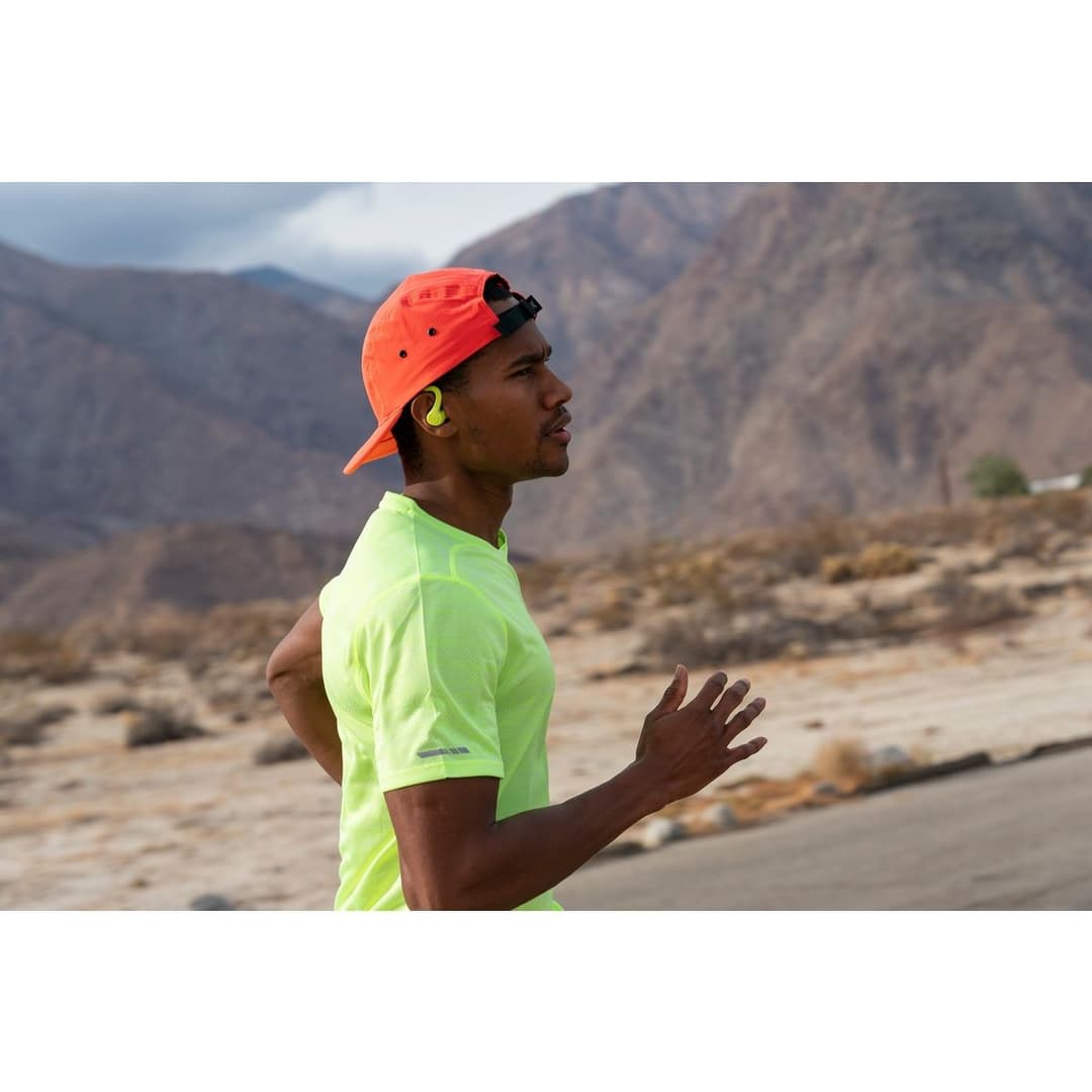 JLab GO Air Sport True Wireless Earbuds – Neon Yellow - Image 2