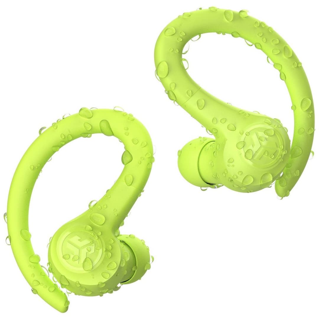 JLab GO Air Sport True Wireless Earbuds – Neon Yellow - Image 7
