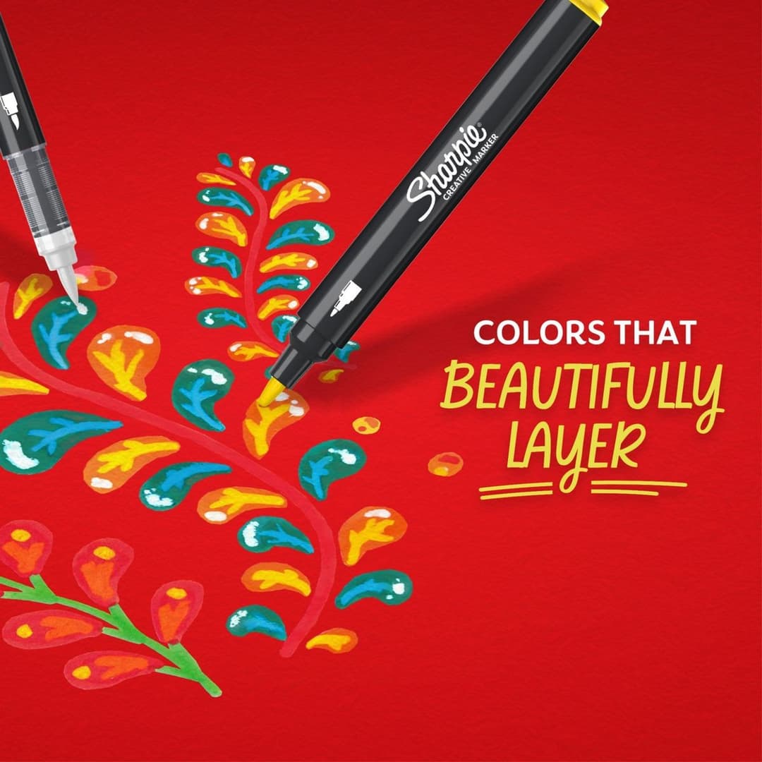 Sharpie Bullet Tip Creative Markers - 2 Pack - Image 4