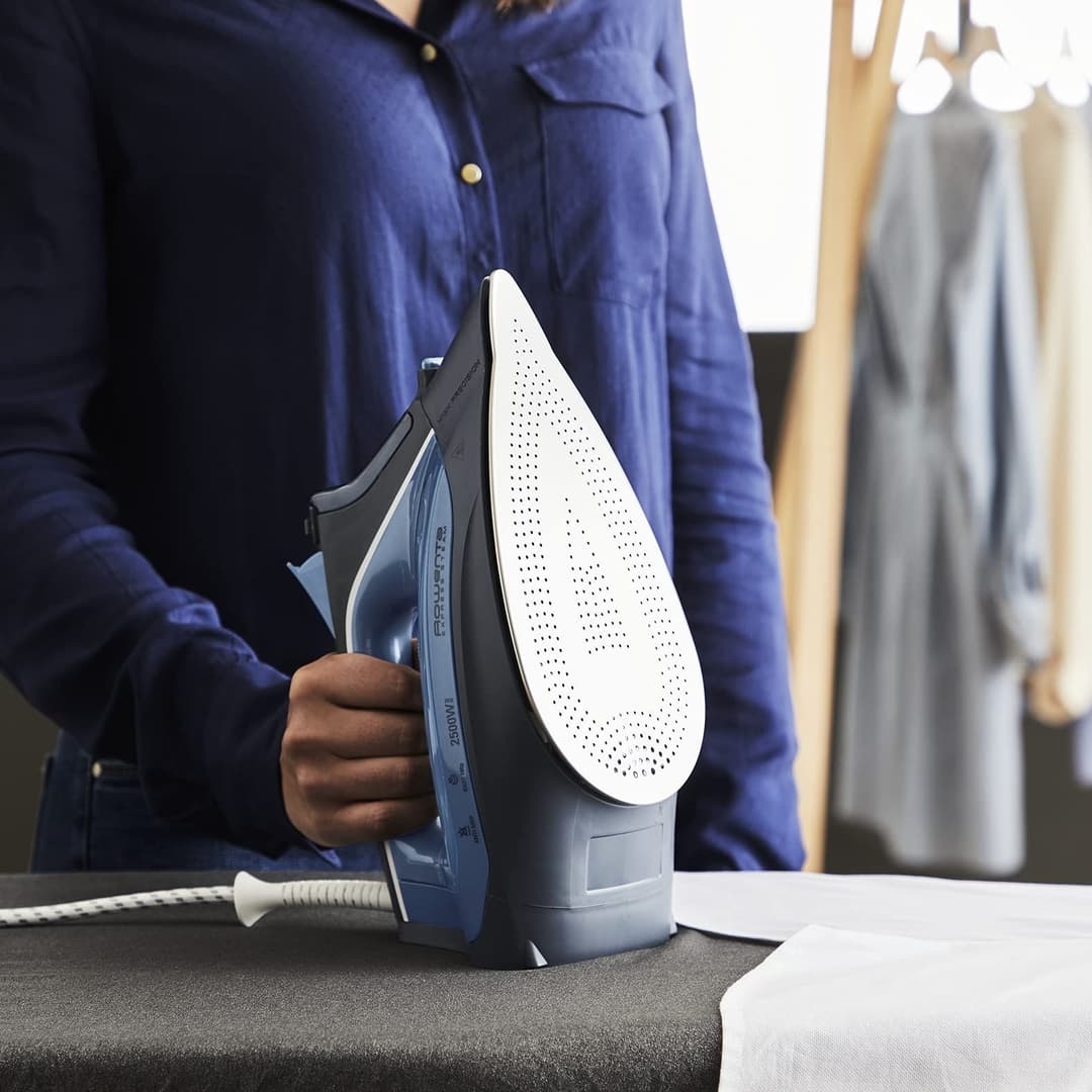 Rowenta Express Steam DW4320 Steam Iron - Blue - Image 6