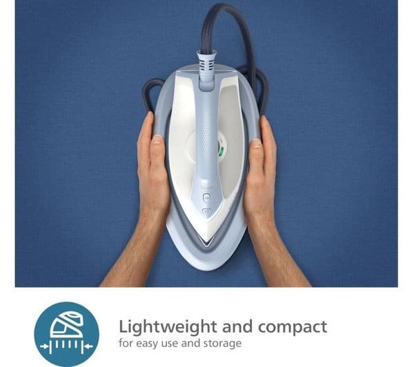 PHILIPS 3000 Series PSG3000/20 Steam Generator Iron - Blue - Image 6
