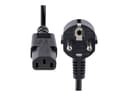 StarTech 713E-1M-POWER-CORD Power Cable 1m Black thumbnail 1