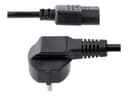 StarTech 713E-1M-POWER-CORD Power Cable 1m Black thumbnail 5