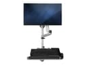 StarTech Wall Mount Workstation 34" Silver thumbnail 4