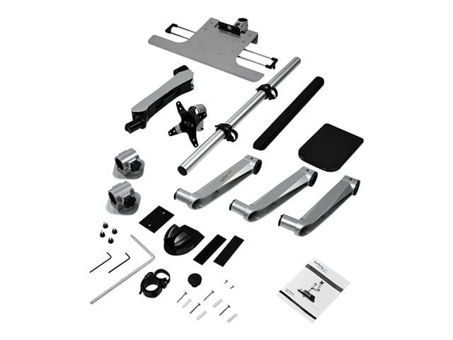 StarTech Wall Mount Workstation 34" Silver - Image 5