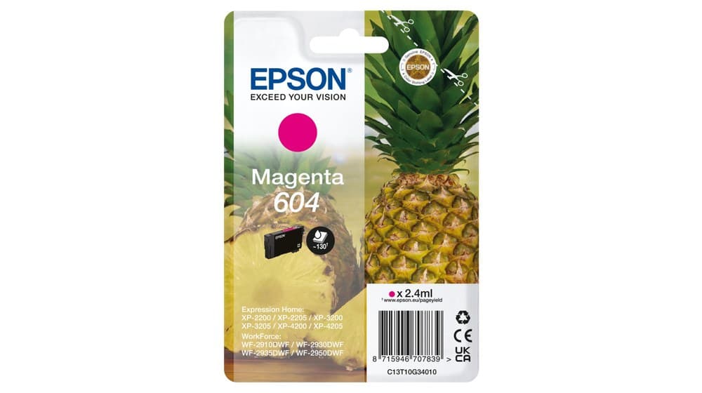 Epson 604 ink cartridge 1 pc(s) Compatible Standard Yield Magenta - Image 1