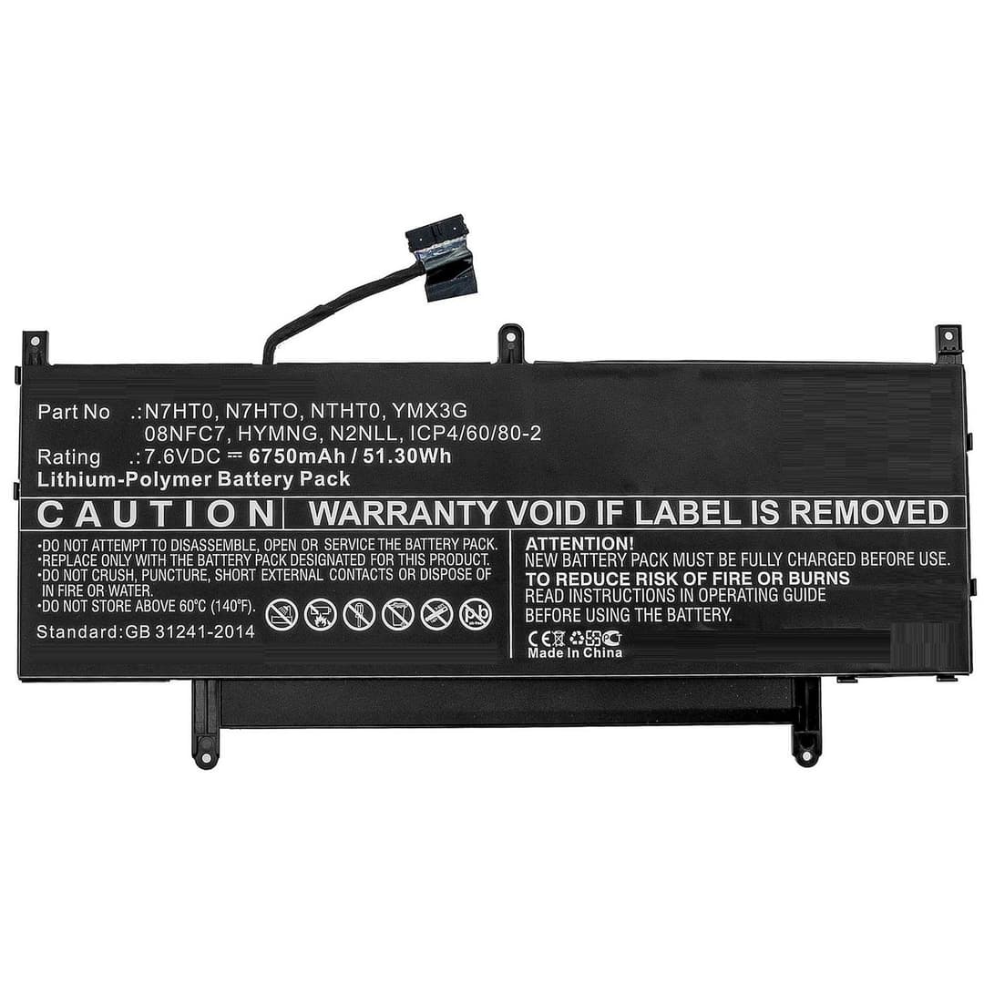 Laptop Battery for Dell - Image 1