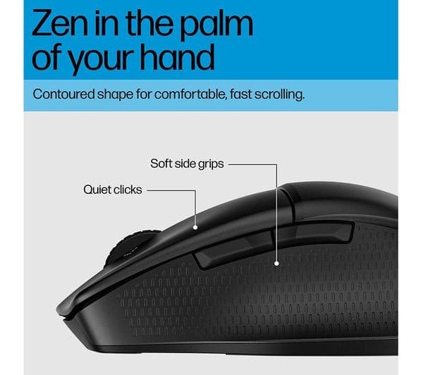 HP 480 Wireless Mouse Black - Image 2