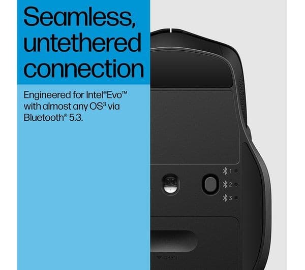 HP 480 Wireless Mouse Black - Image 3