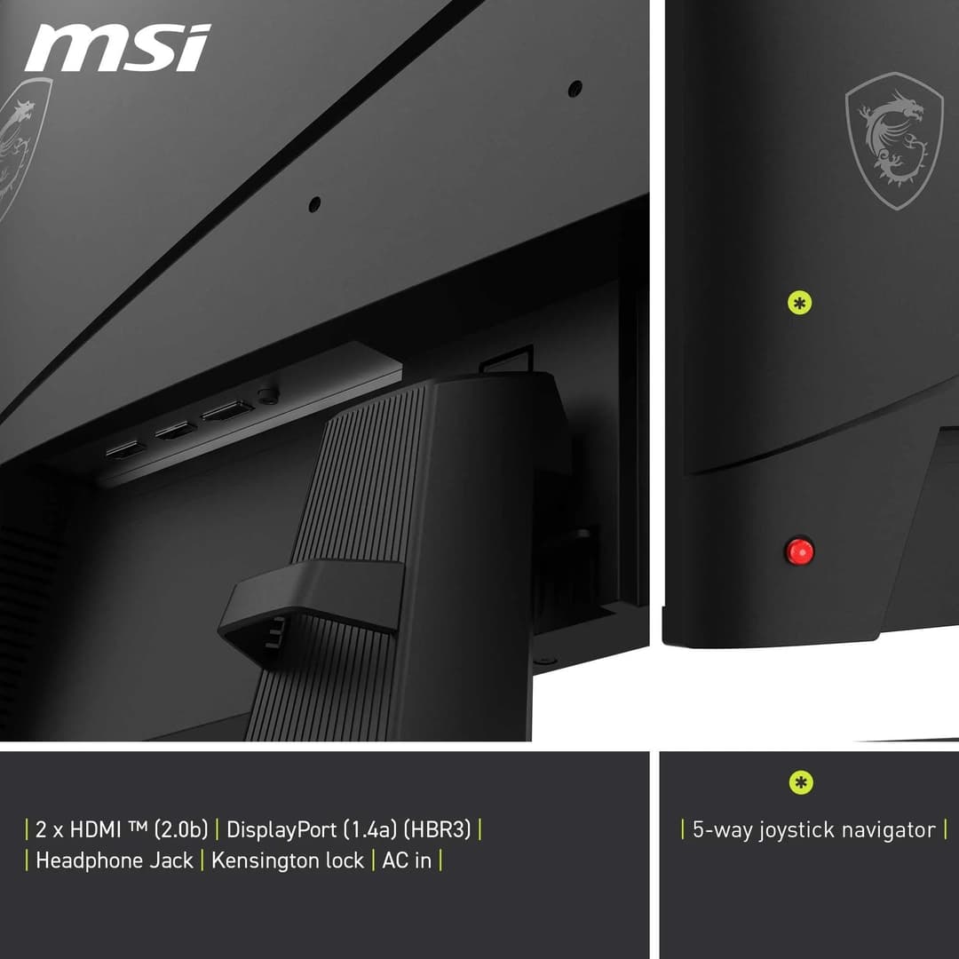 MSI MAG 274QF X24 27 Inch WQHD Gaming Monitor - Black - Image 6