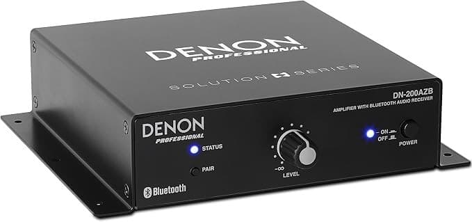 Denon Professional DN-200AZB Compact Bluetooth Amplifier 20W 100V Line 4 Ohm