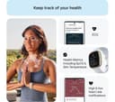 Fitbit Sense 2 Smartwatch - Blue Mist/Soft Gold thumbnail 2