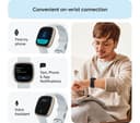 Fitbit Sense 2 Smartwatch - Blue Mist/Soft Gold thumbnail 3