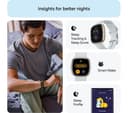 Fitbit Sense 2 Smartwatch - Blue Mist/Soft Gold thumbnail 8