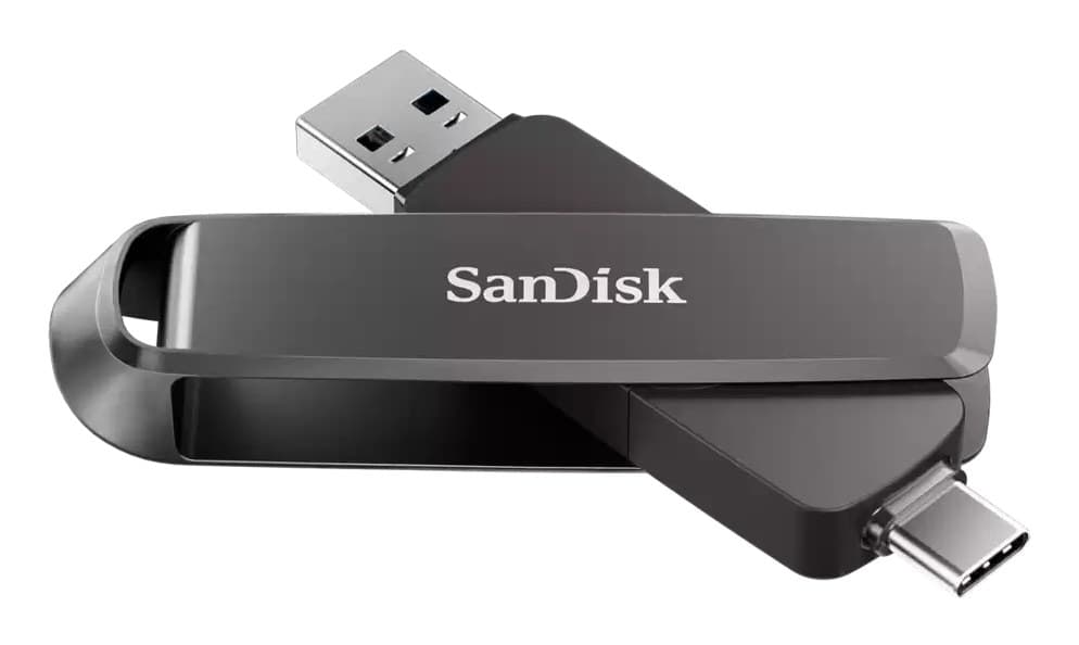 SanDisk Extreme PRO Dual Drive USB-C / USB-A 1TB - Black - Image 2
