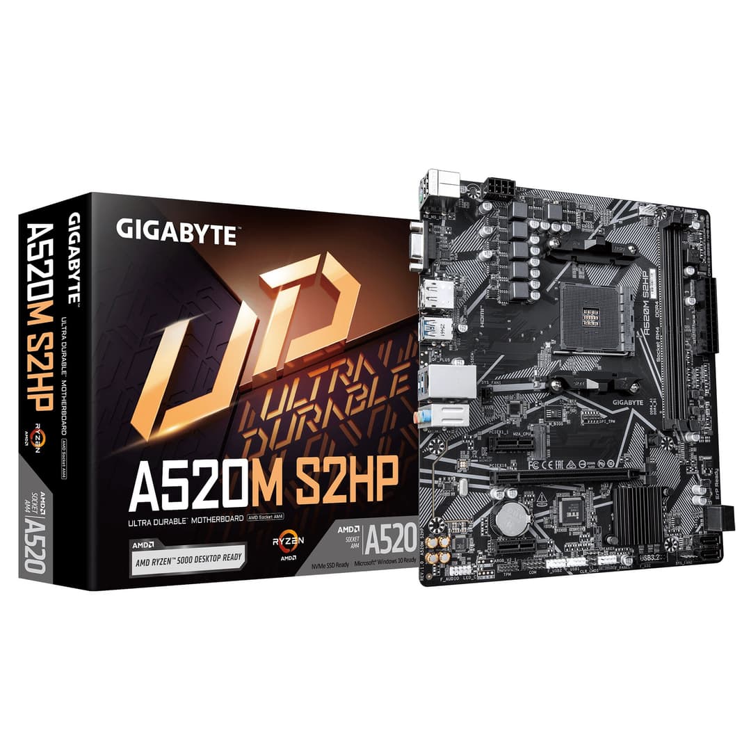 GIGABYTE A520M S2HP Motherboard - Image 1