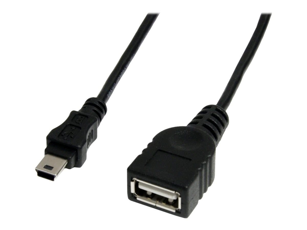 StarTech Mini USB 2.0 Cable Black