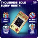 Orb Retro Mini Handheld Console - 150 Built-In 8-Bit Games, 1.8 Inch Colour Screen thumbnail 6