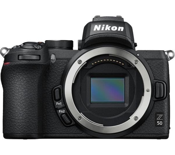 Nikon Z 50 Mirrorless Camera 16-50mm VR Lens & FTZ Adapter Kit - Black - Image 2