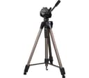 HAMA Star 63 Tripod 66-166 cm with 3-Way Pan and Tilt Head - Champagne thumbnail 1
