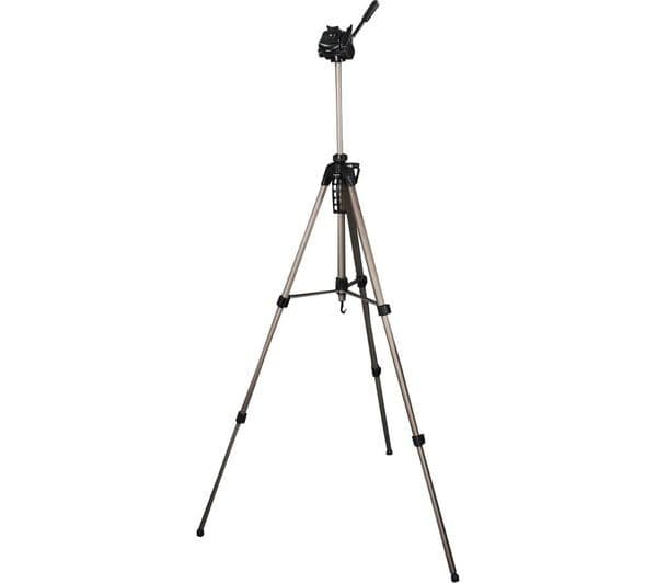 HAMA Star 63 Tripod 66-166 cm with 3-Way Pan and Tilt Head - Champagne - Image 7