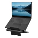 Fellowes Laptop Stand for Desk - Breyta Adjustable Laptop Riser for Home and Office - Portable Laptop Stand with 12 Height Adjustments - Max Laptop Size 14", Max Weight 4KG - Black thumbnail 1
