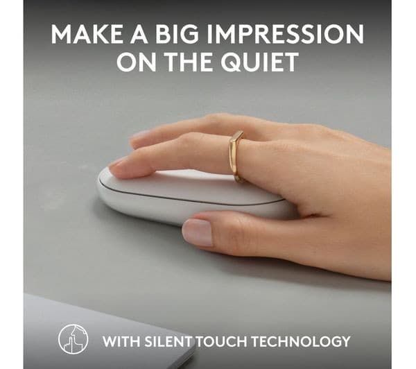 Logitech Pebble 2 M350S Wireless Mouse White - Image 5