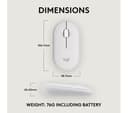 Logitech Pebble 2 M350S Wireless Mouse White thumbnail 8
