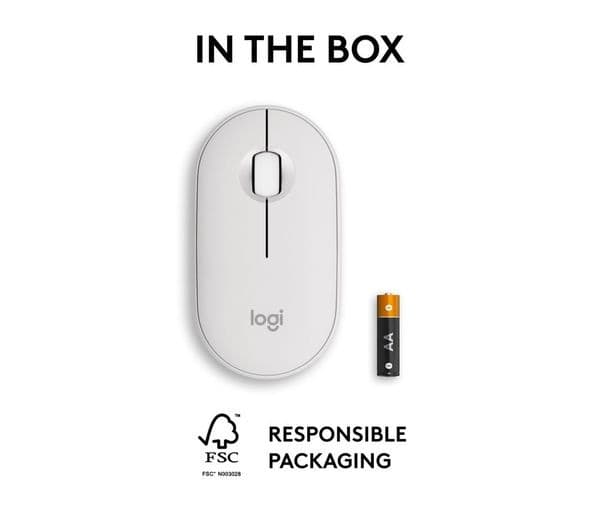 Logitech Pebble 2 M350S Wireless Mouse White - Image 9