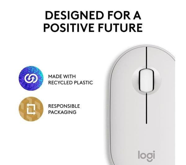 Logitech Pebble 2 M350S Wireless Mouse White - Image 10