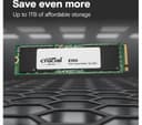 Crucial E100 480GB PCIe 4.0 NVMe thumbnail 3